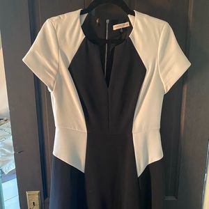 Rebecca Taylor Black and White Dress. Sz 8